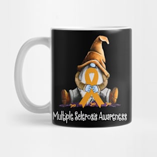 Orange Gnome Multiple sclerosis Awareness Mug